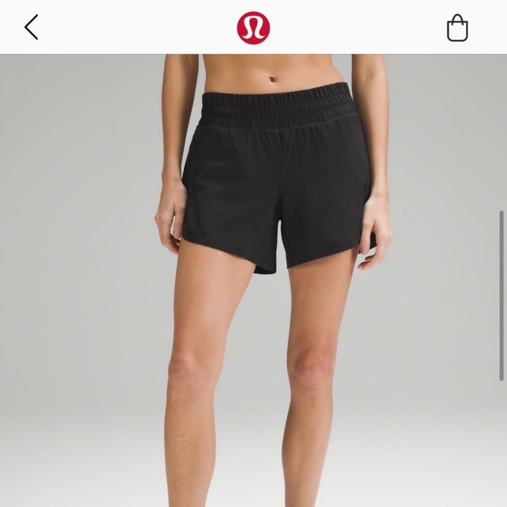 Lululemon Track That shorts